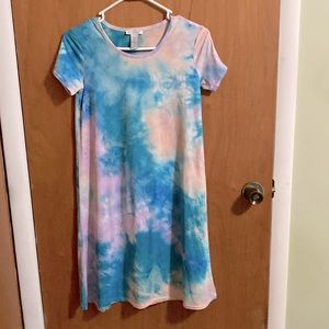 Tie dye dress
